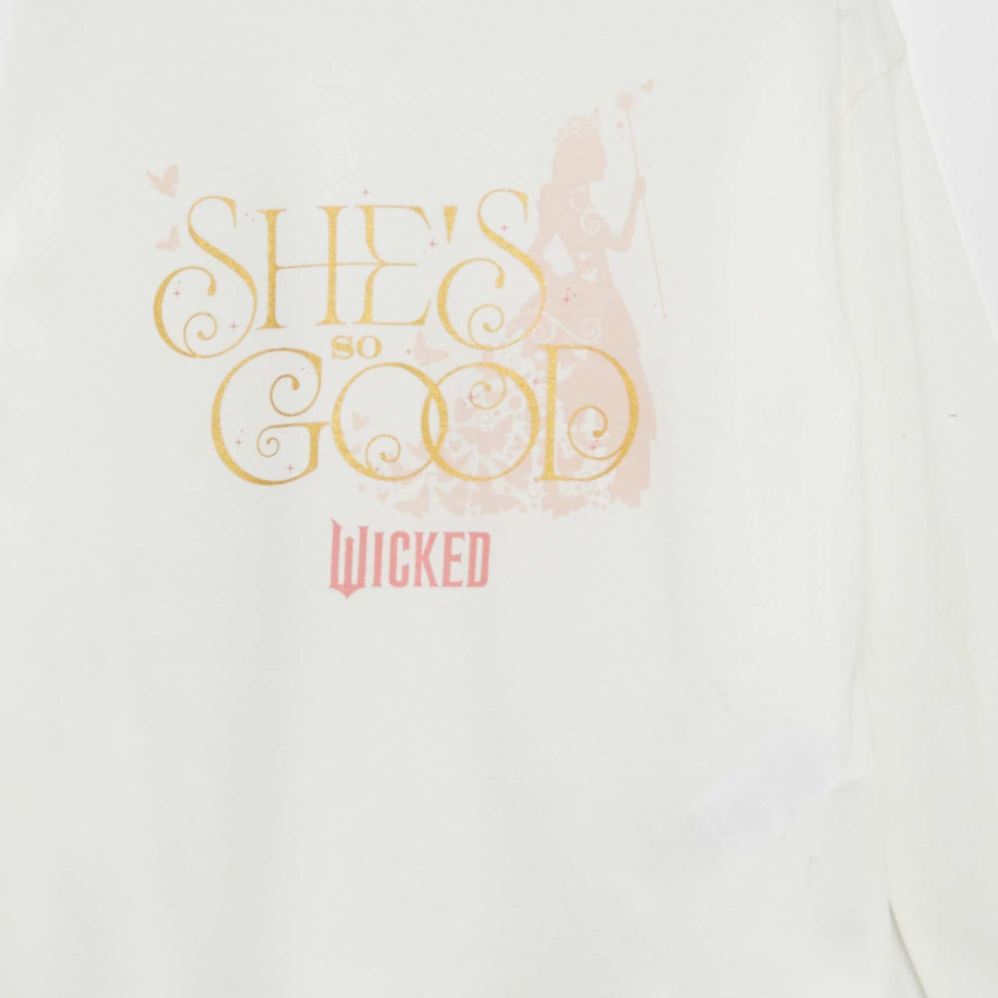 Tee-shirt imprimé 'Wicked' Blanc