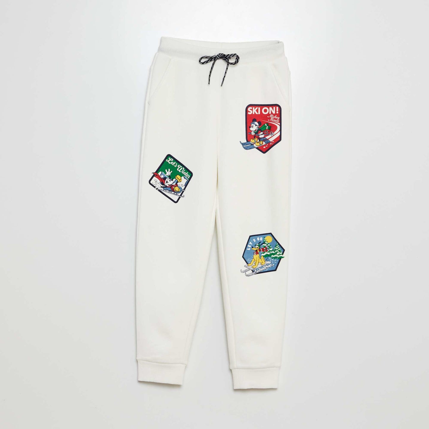 Pantalon de jogging 'Mickey' 'Disney' Blanc