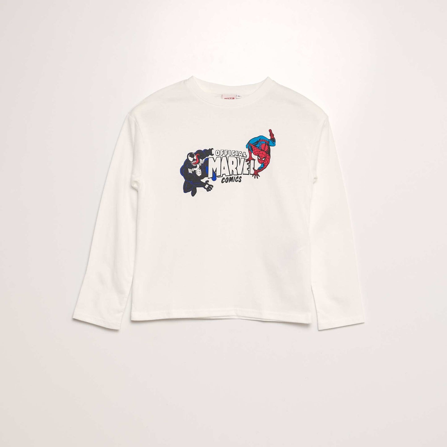 T-shirt 'Spider-Man' 'Marvel' Blanc