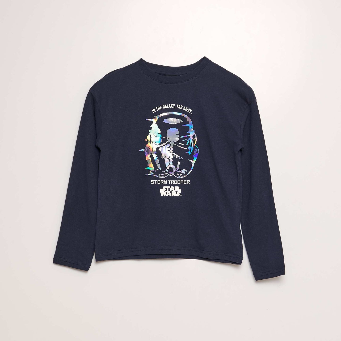 T-shirt 'Star Wars' manches longues Bleu