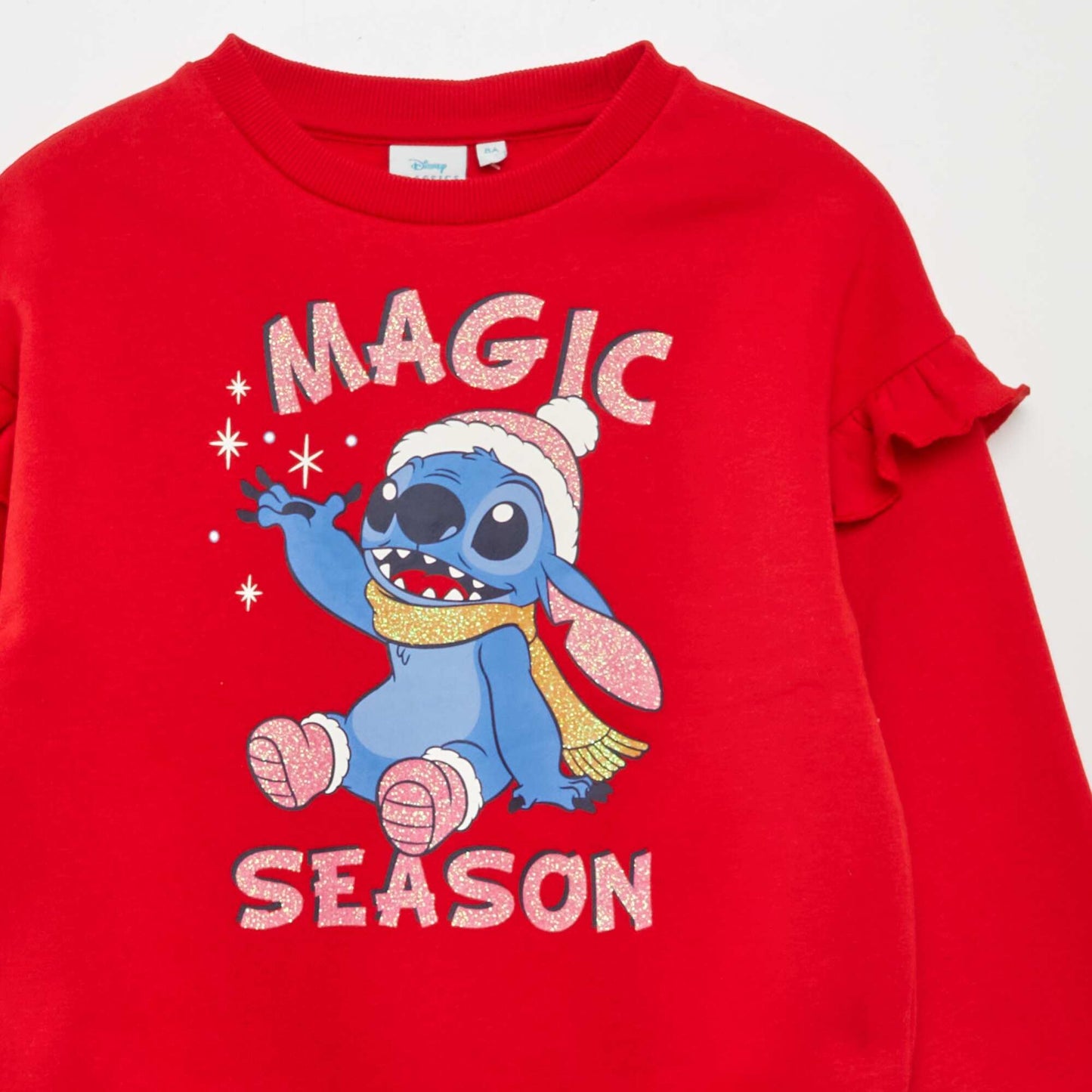 Sweat en molleton 'Stitch' Rouge Stitch