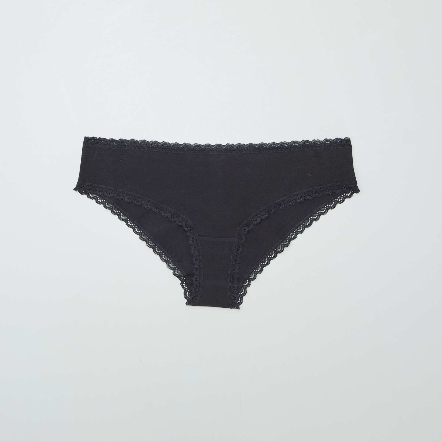 Lot de 2 shorties coton NOIR