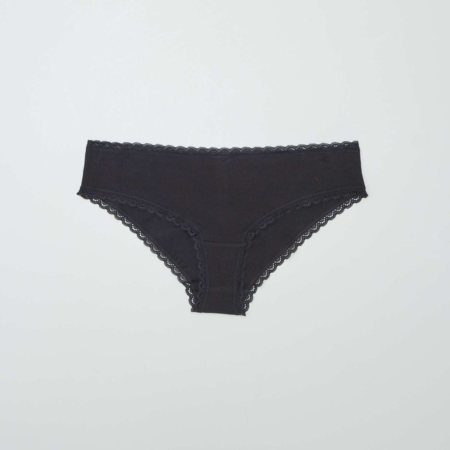 Lot de 2 shorties coton NOIR