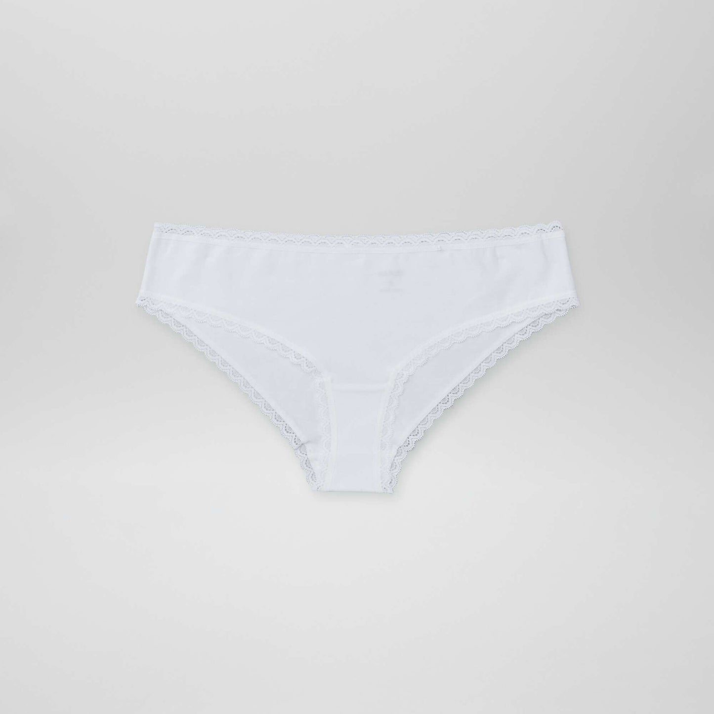 Lot de 2 shorties coton BLANC