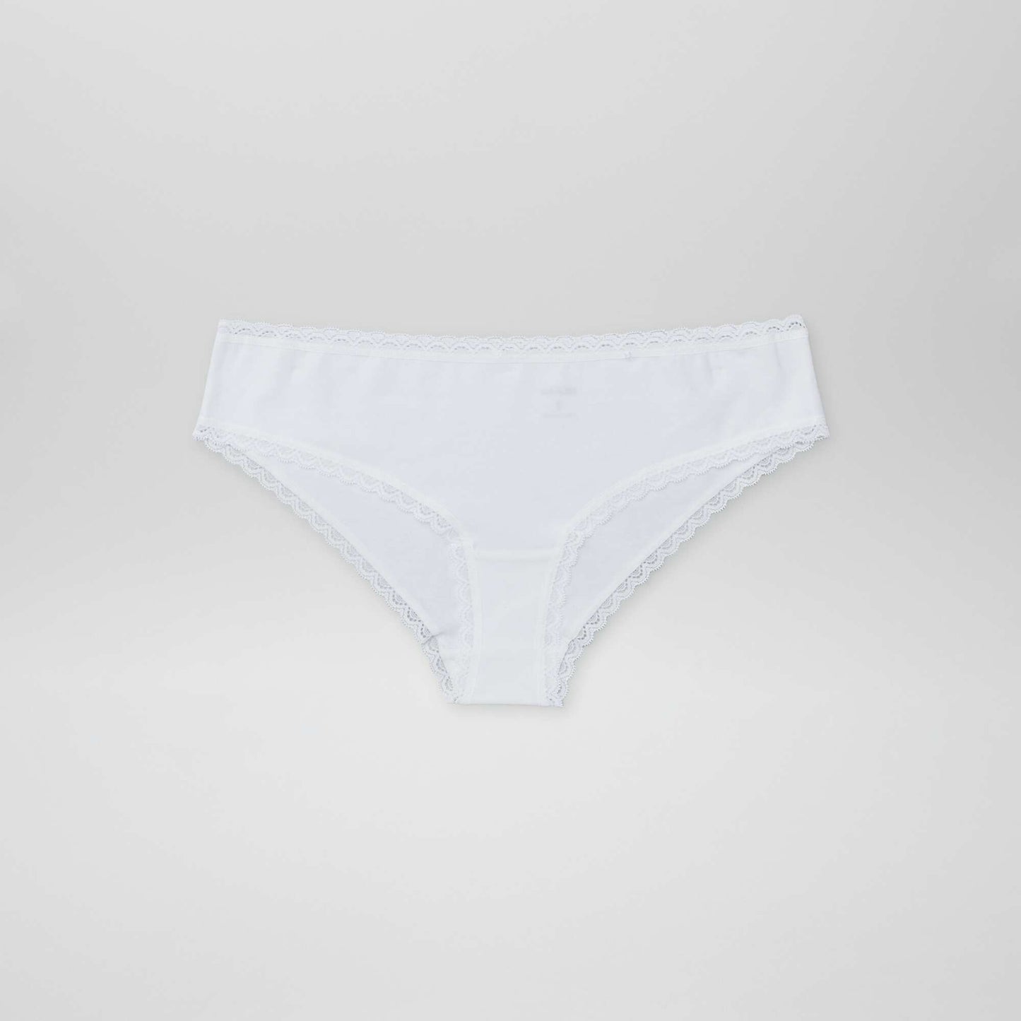 Lot de 2 shorties coton BLANC