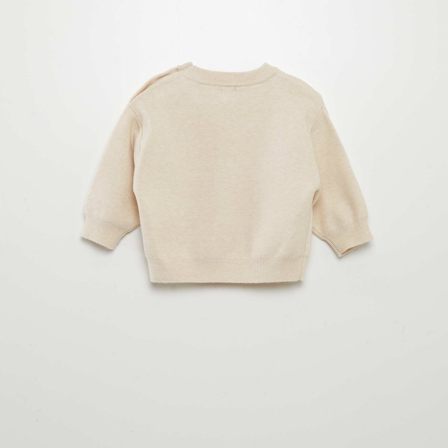 Pull 'Minnie' 'Disney' avec broderies Beige