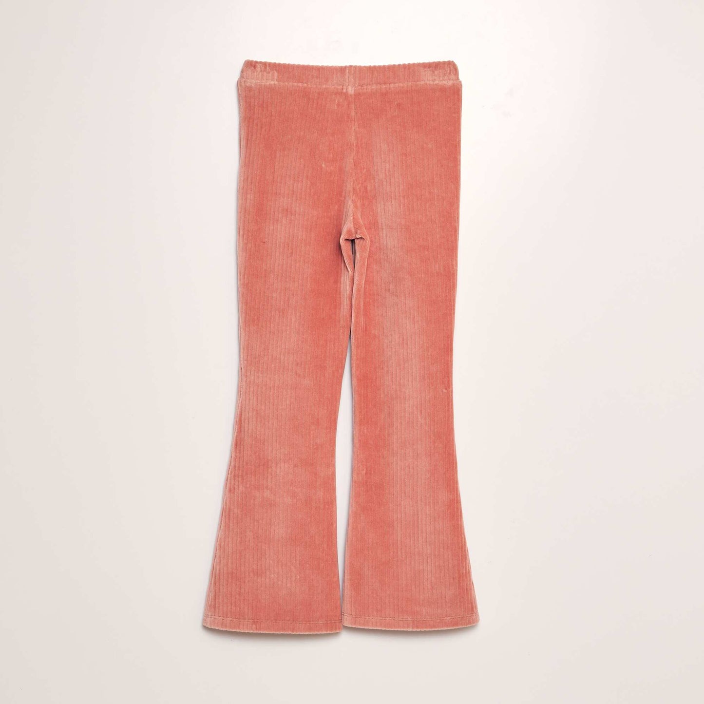 Pantalon coupe flare Rose