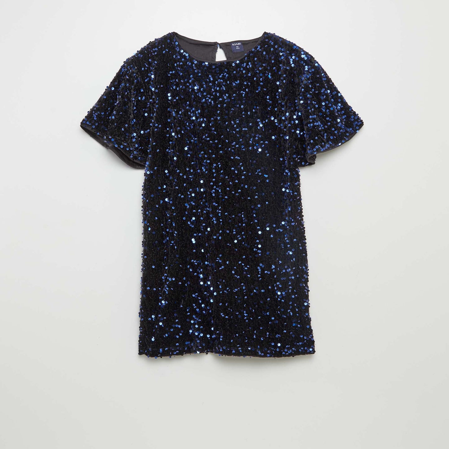 Robe de fêtes à sequins Bleu