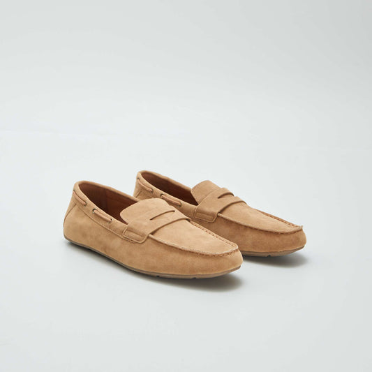 Mocassins bateau MARRON