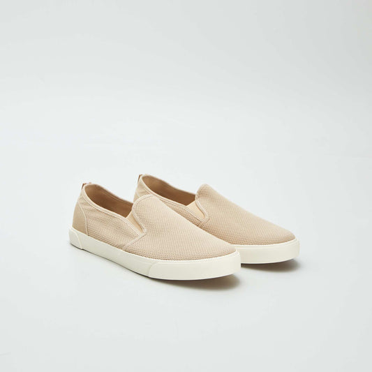 Baskets slip-on BEIGE