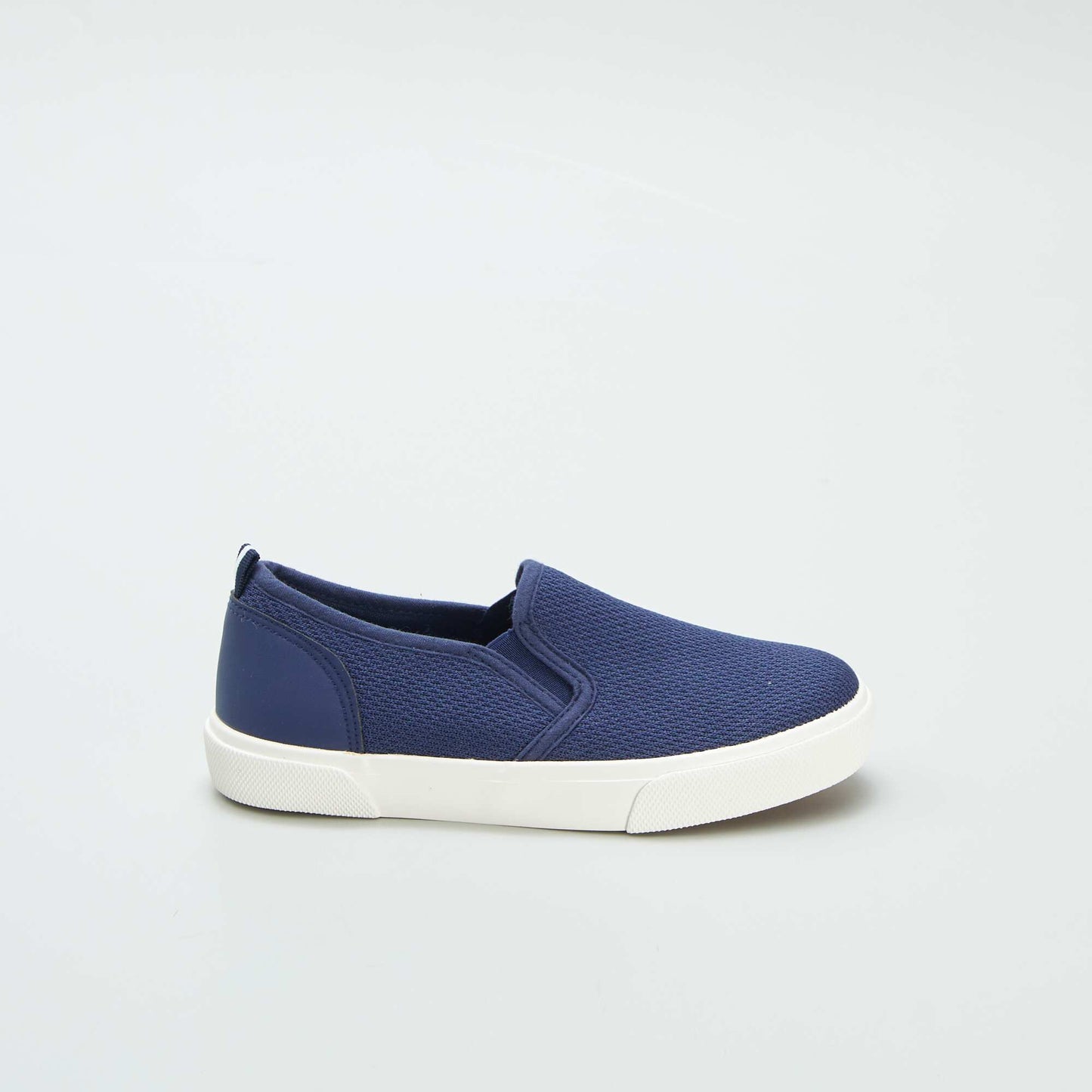 Baskets slip-on en tissu BLEU
