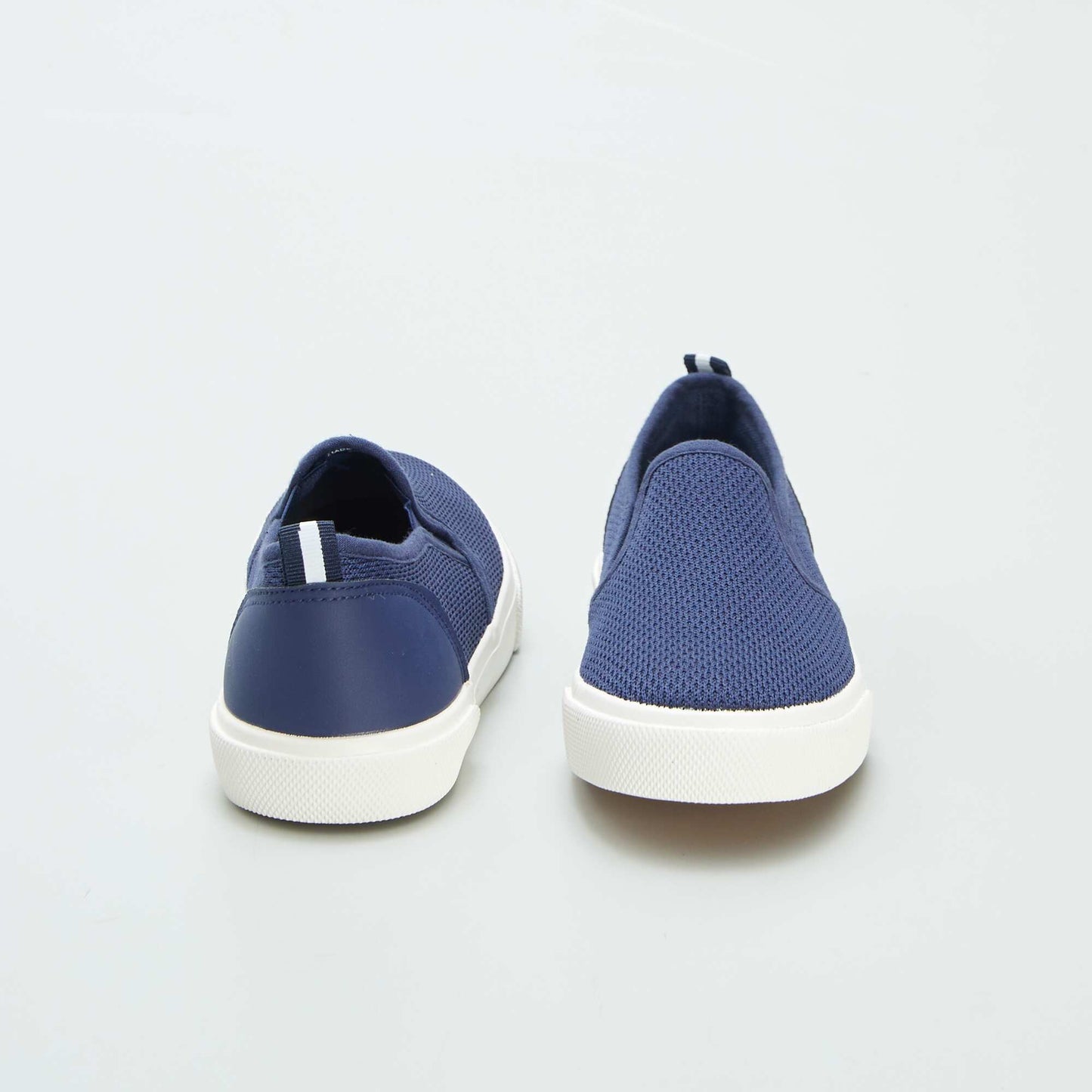 Baskets slip-on en tissu BLEU