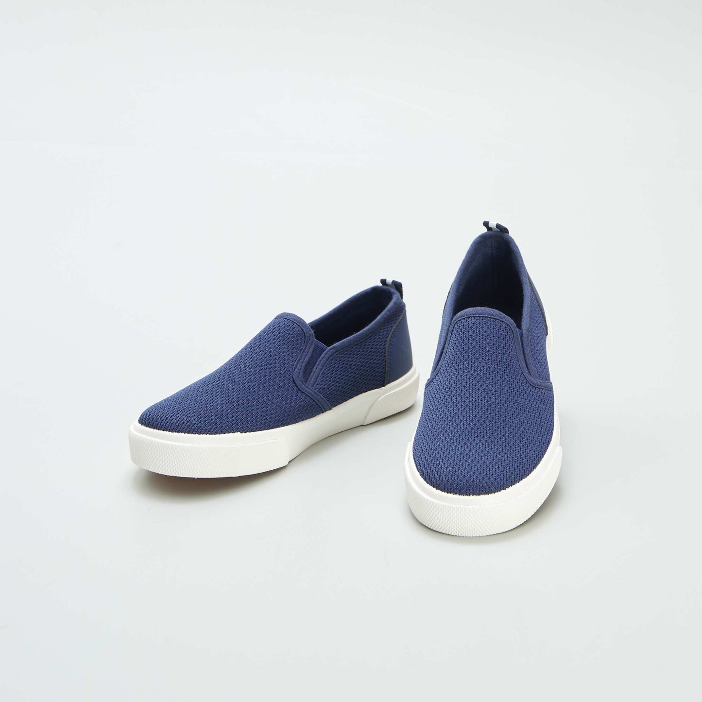 Baskets slip-on en tissu BLEU