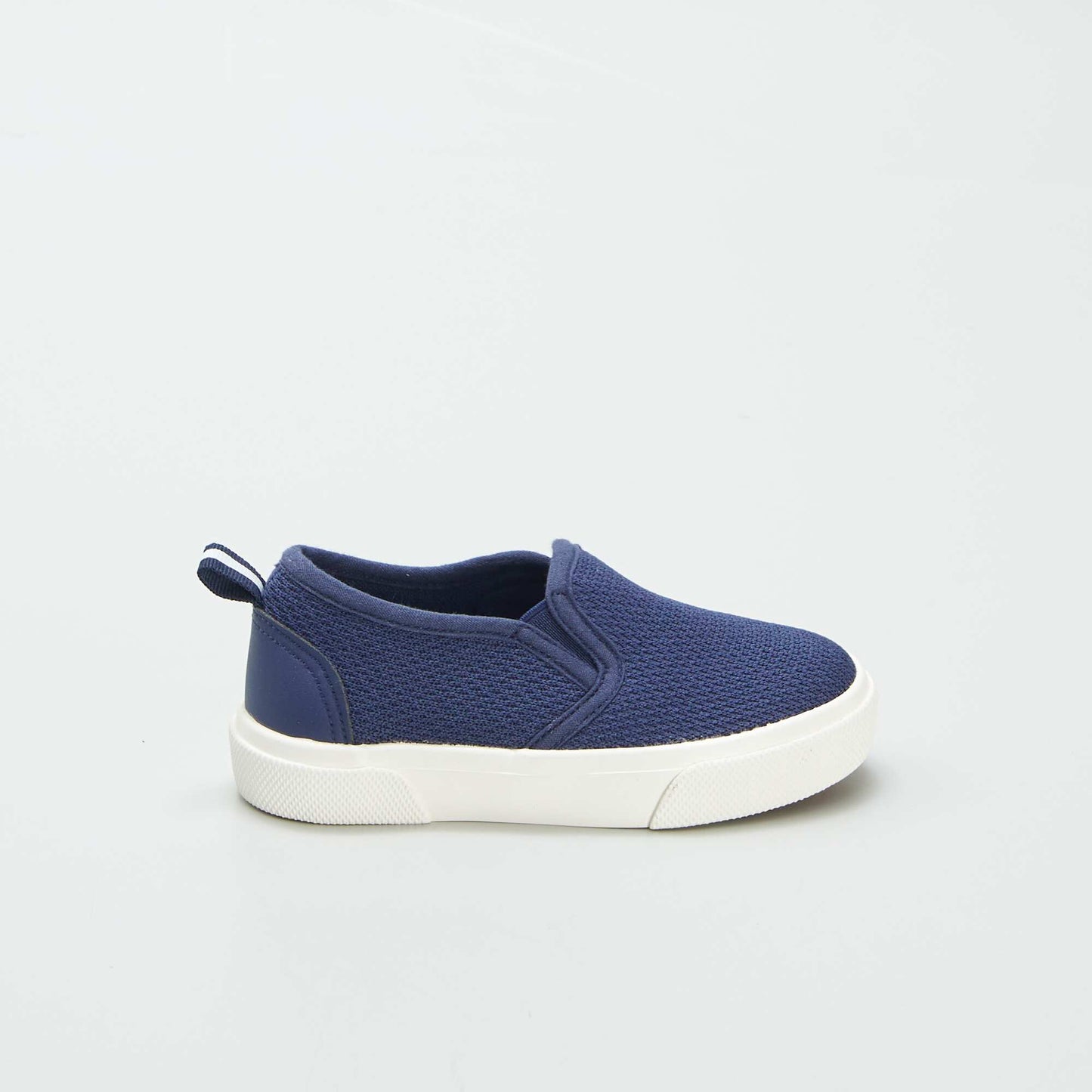 Baskets slip-on en tissu BLEU