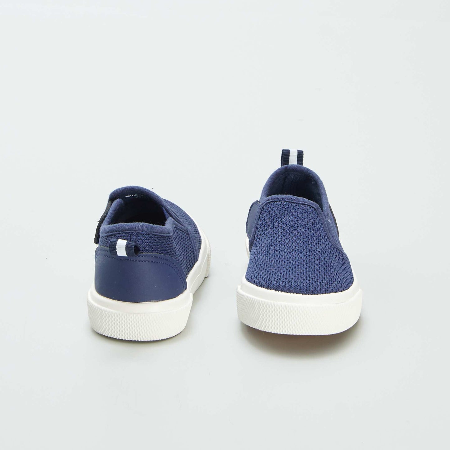 Baskets slip-on en tissu BLEU