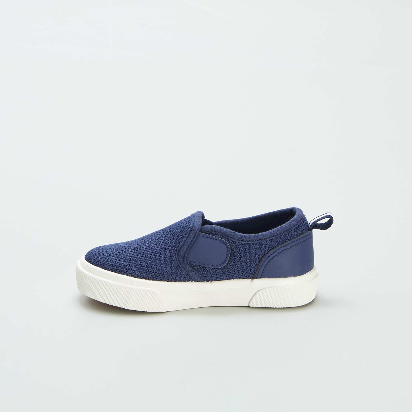 Baskets slip-on en tissu BLEU