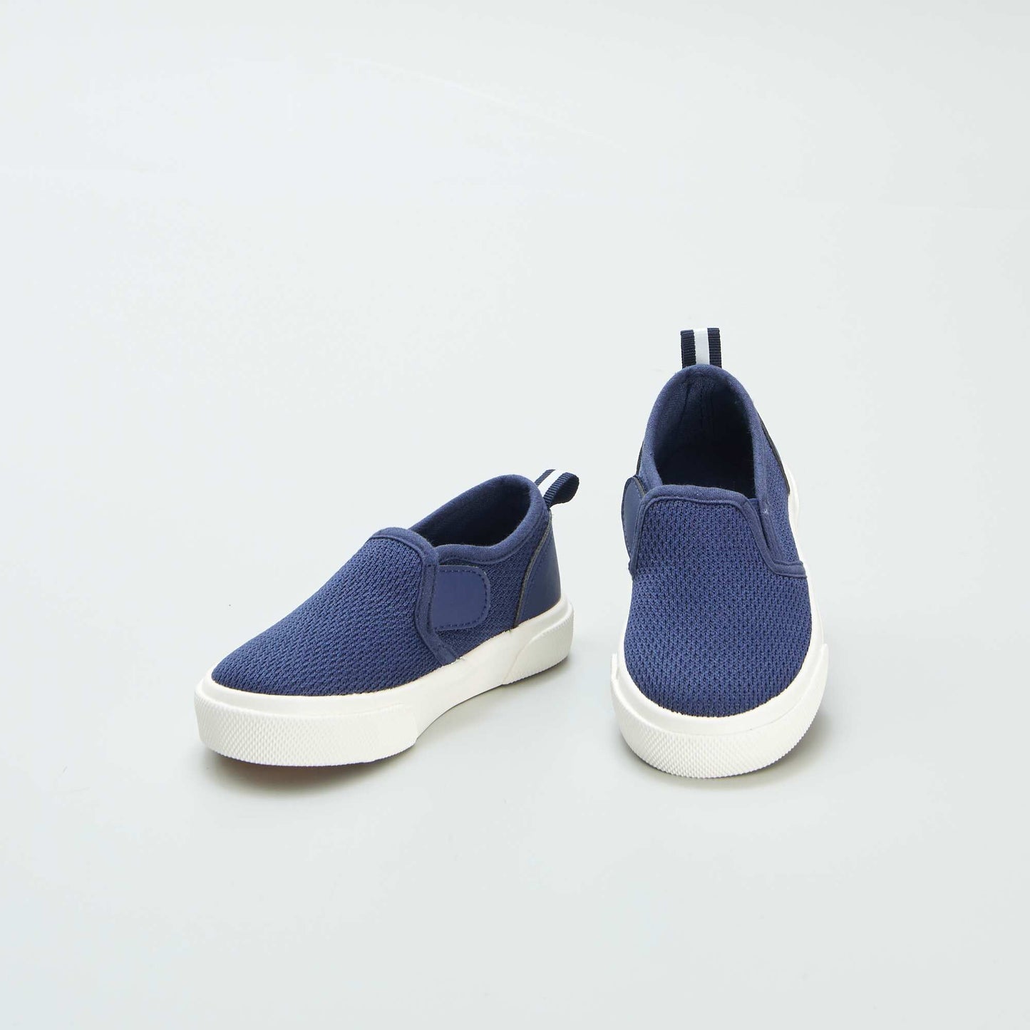 Baskets slip-on en tissu BLEU