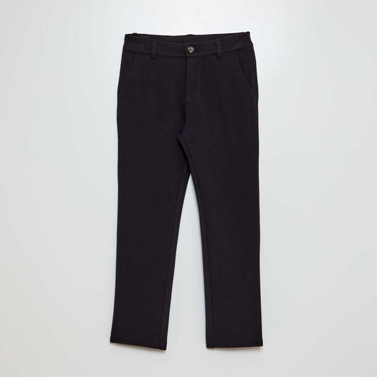 Pantalon forme chino noir