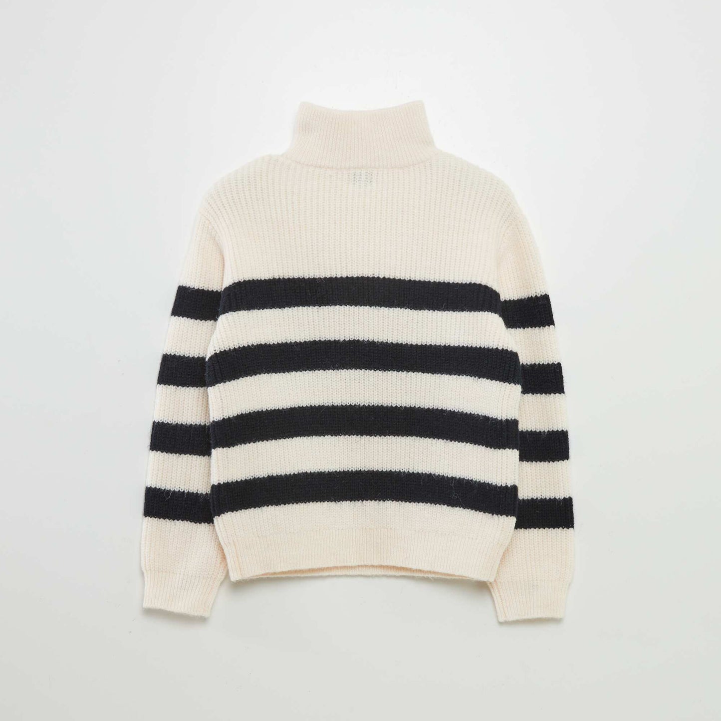 Pull col camionneur Beige