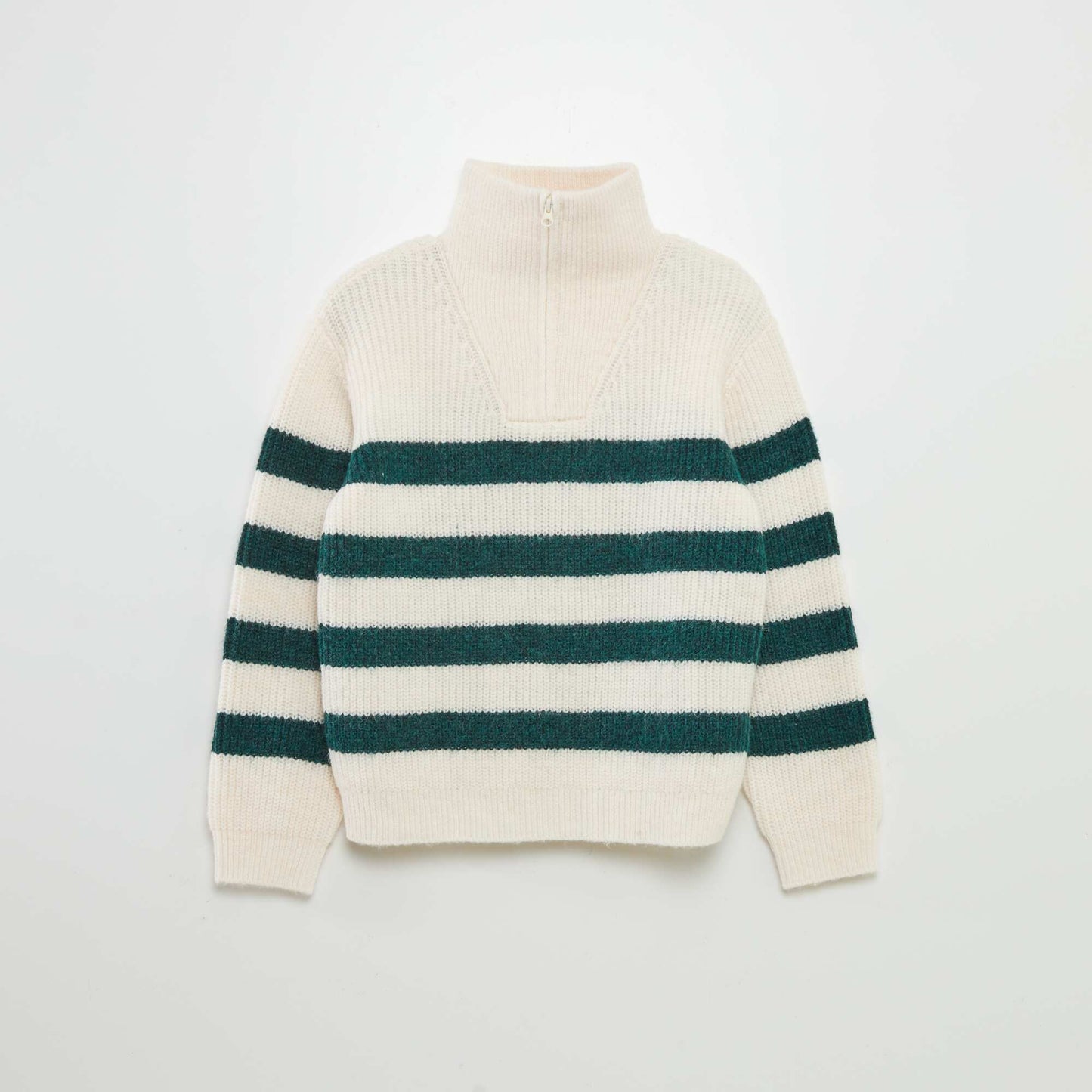 Pull col camionneur Vert