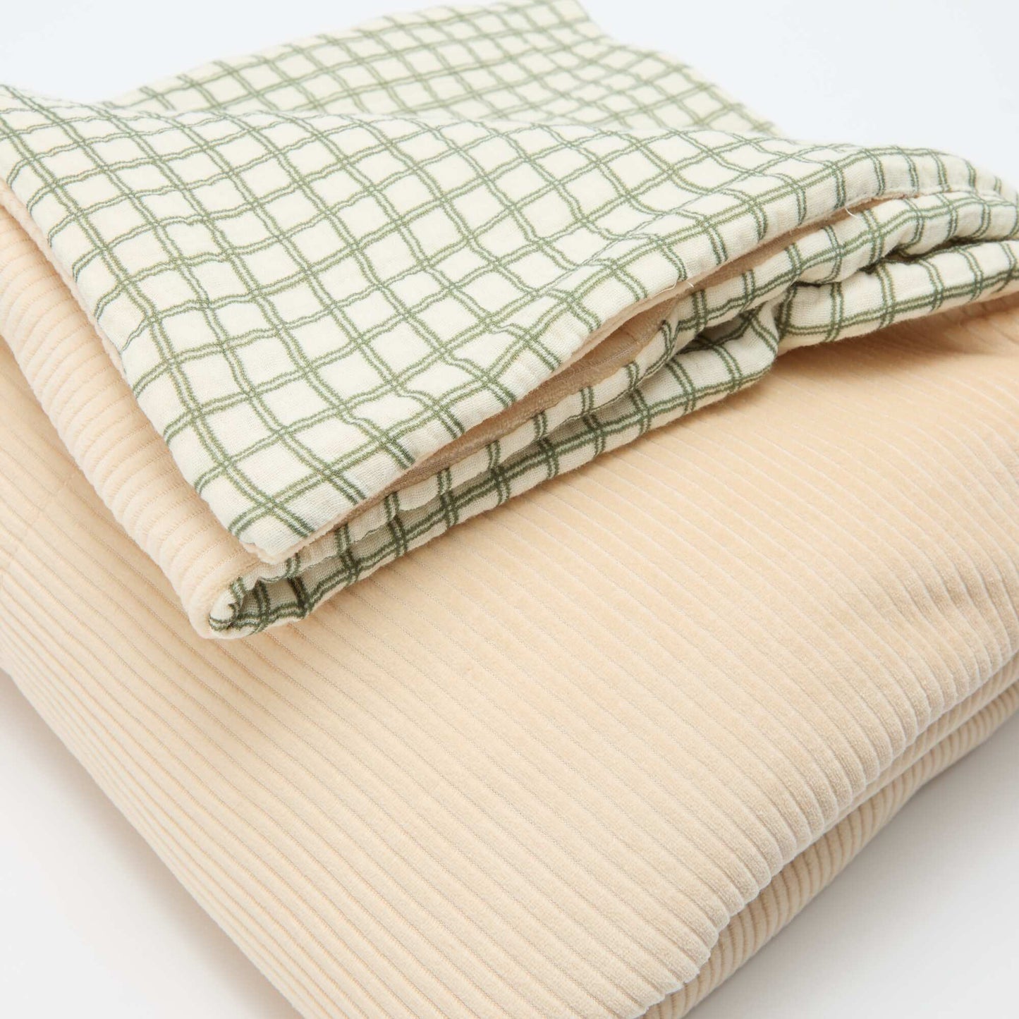 Couverture réversible - Kiabi Home' KAKI
