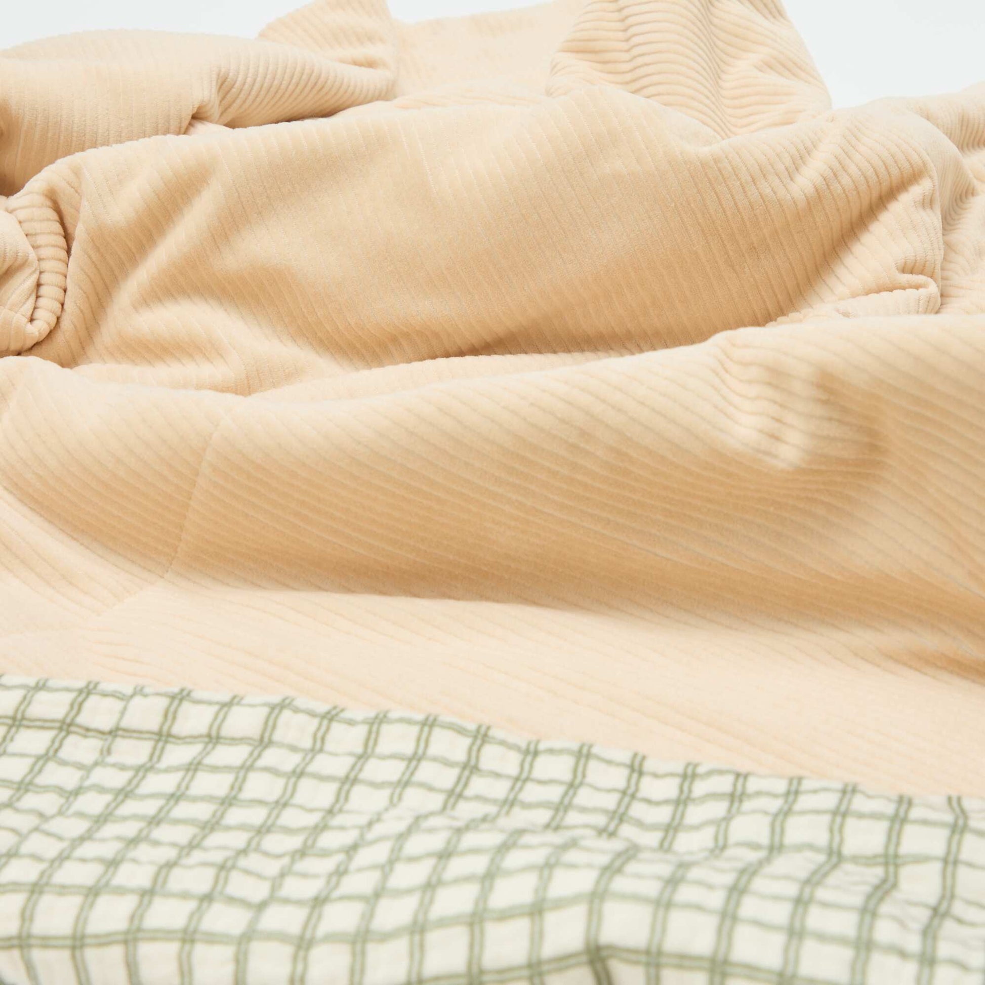 Couverture réversible - Kiabi Home' KAKI