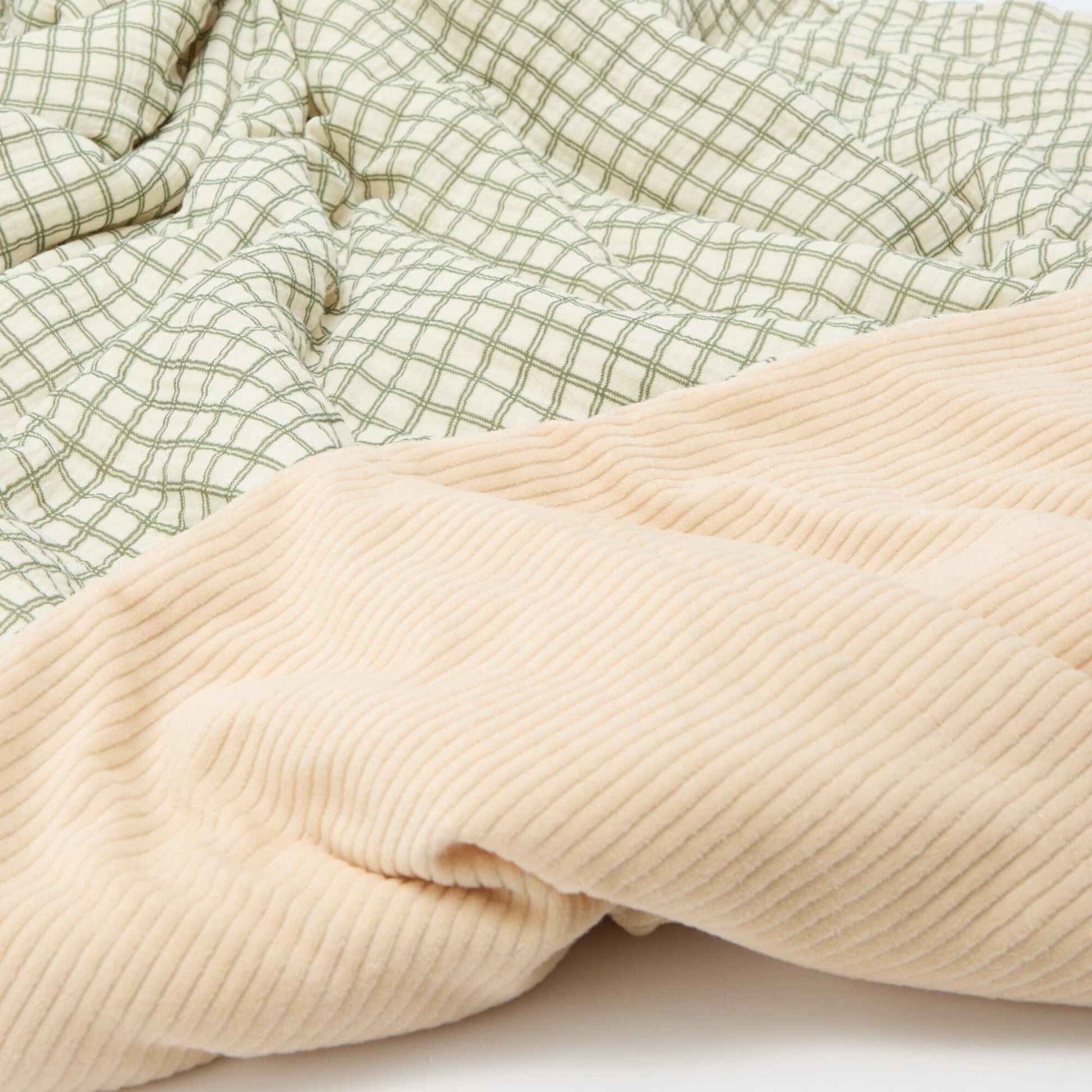 Couverture réversible - Kiabi Home' KAKI