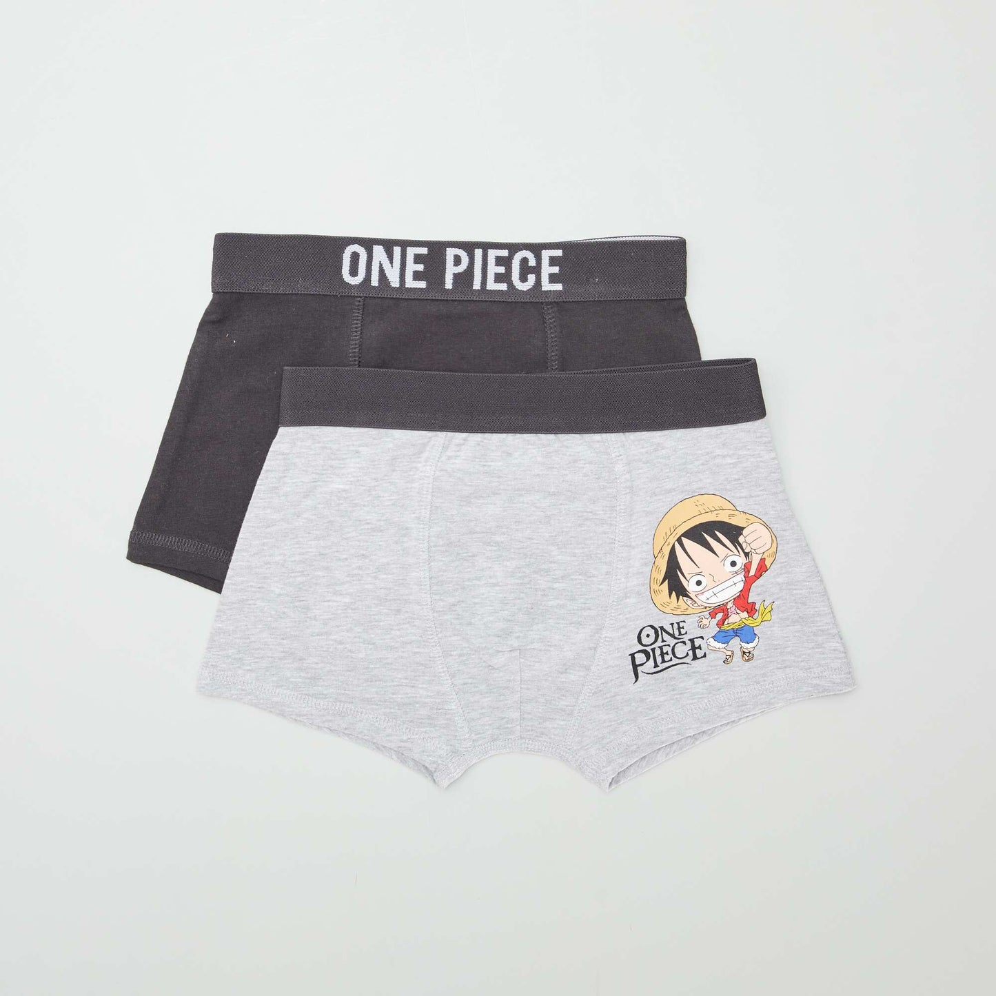 Lot de 2 boxers 'One Piece' NOIR