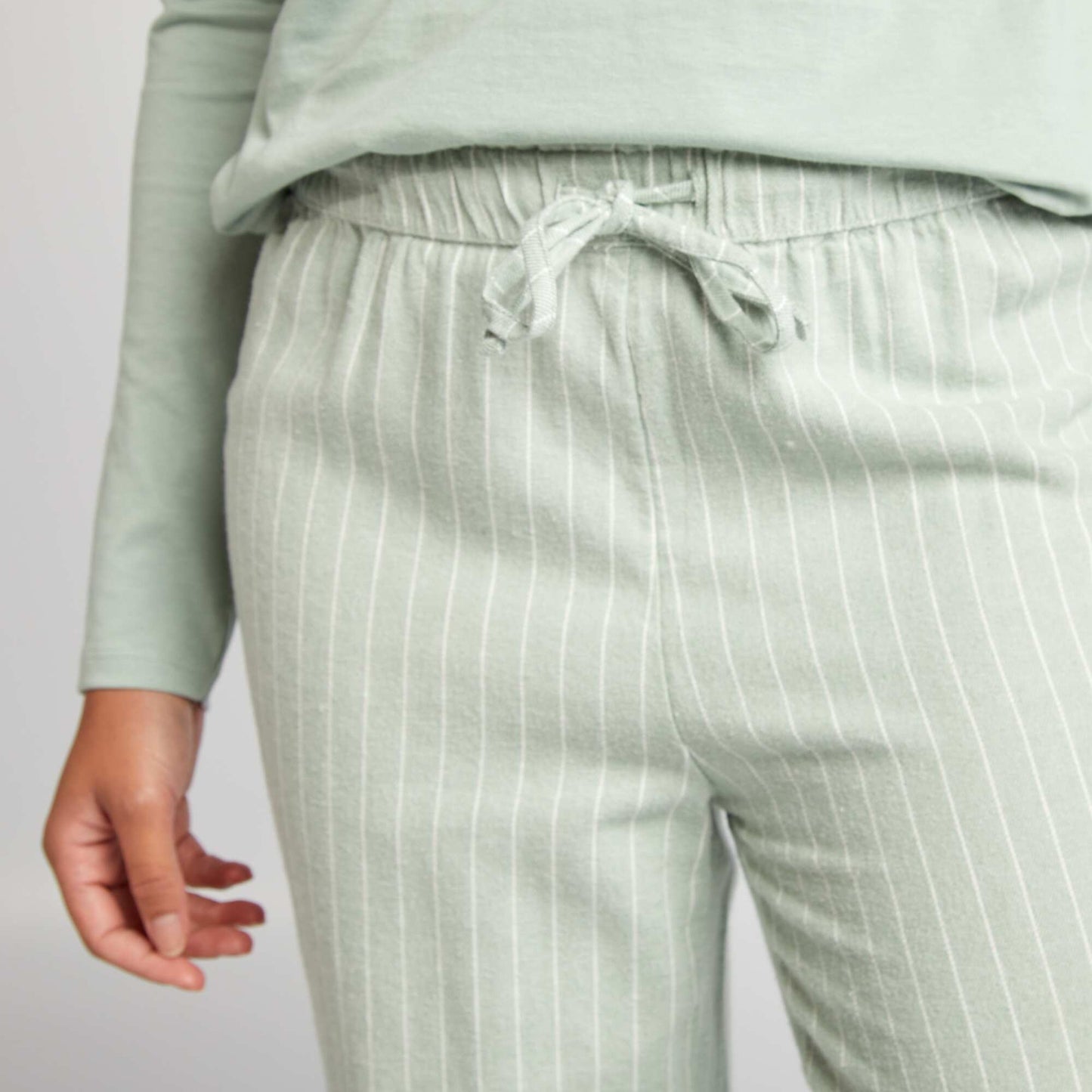 Ensemble pyjama tee-shirt + pantalon imprimé Vert