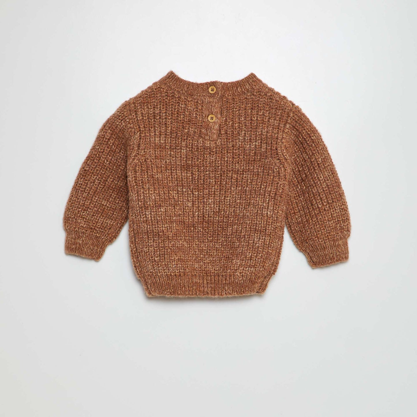 Pull en tricot Marron