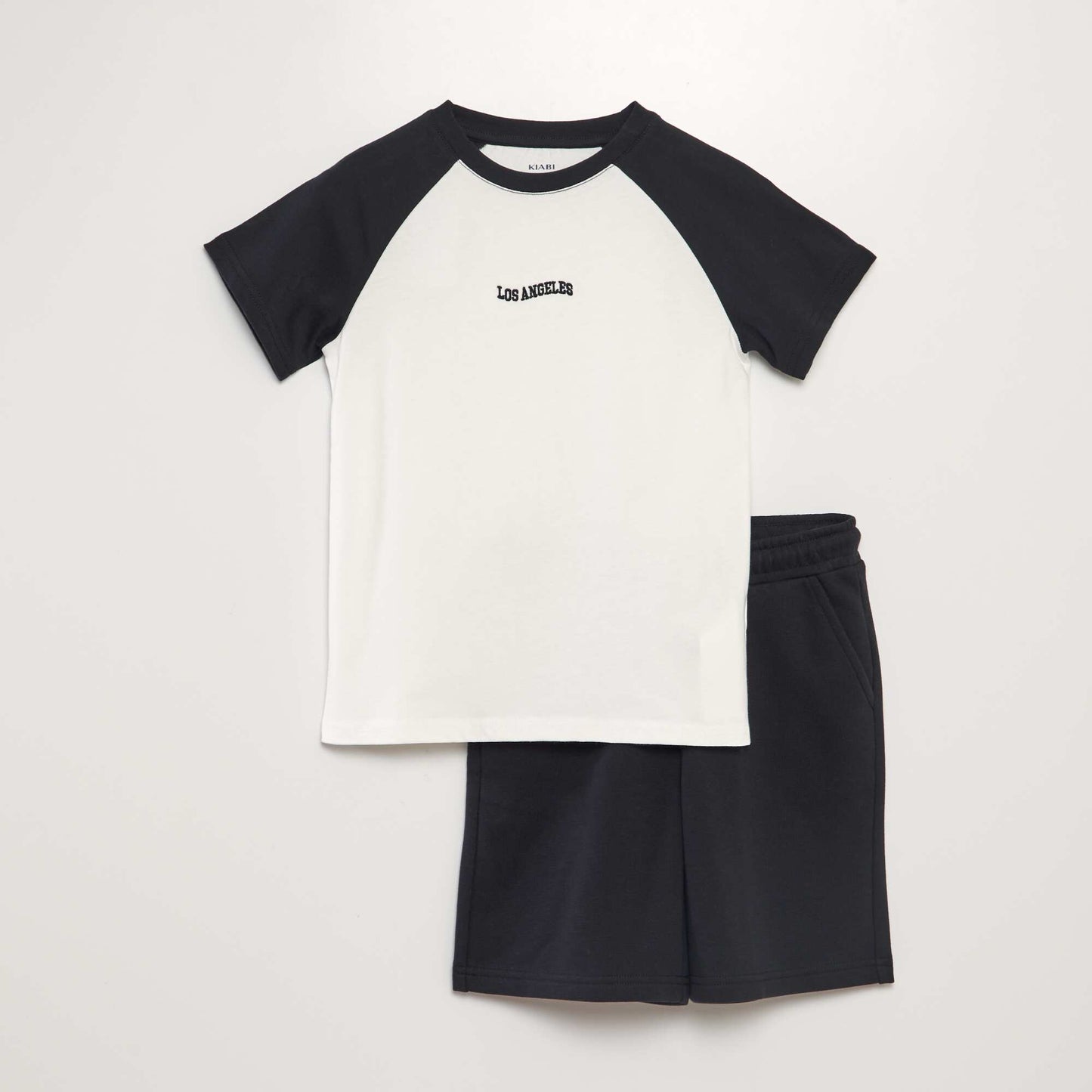 Ensemble T-shirt + short - 2 pièces Noir