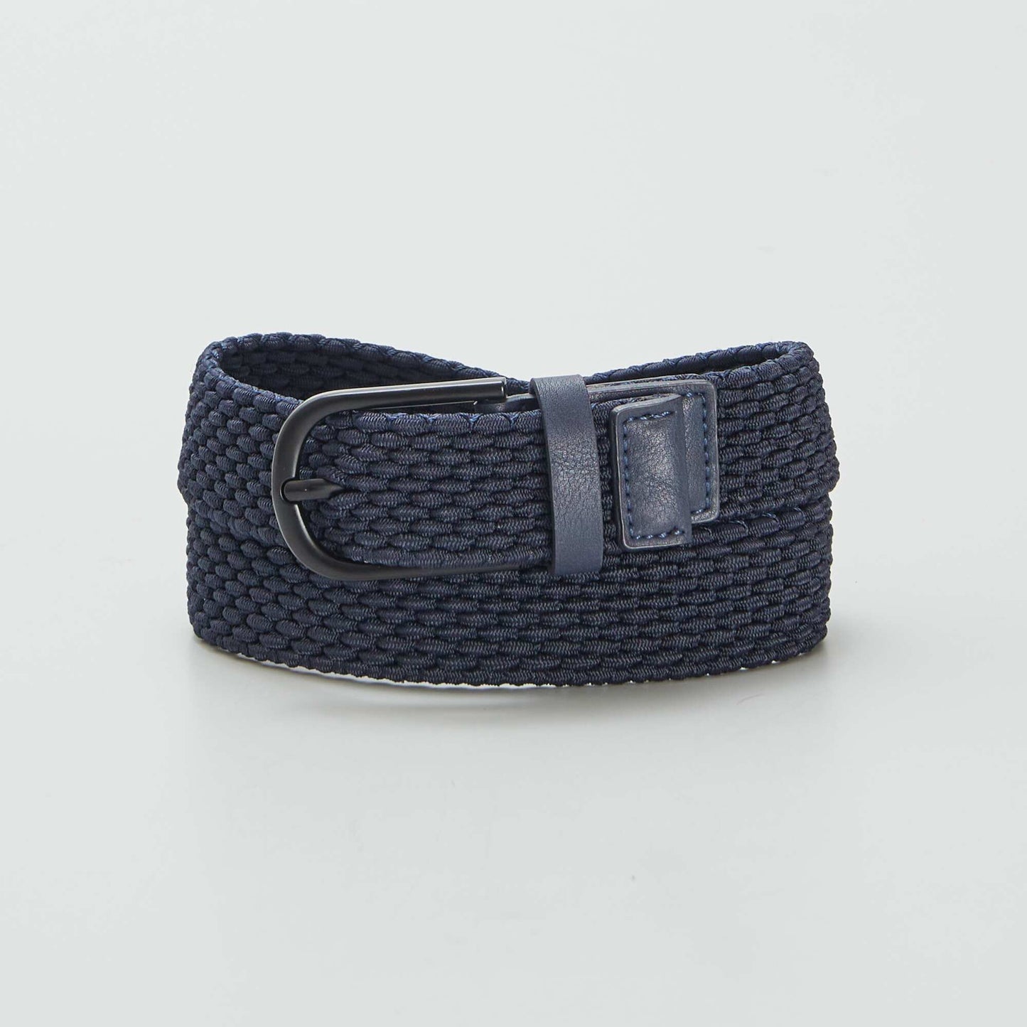 Ceinture tressée Bleu