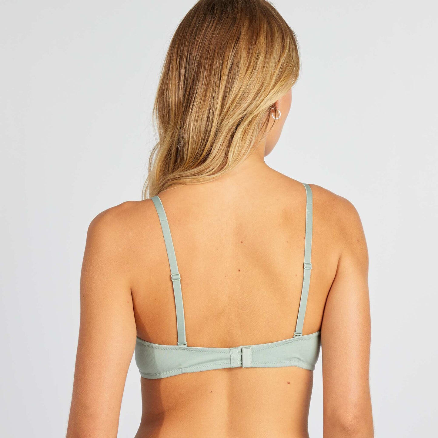 Soutien-gorge triangle non paddé Vert