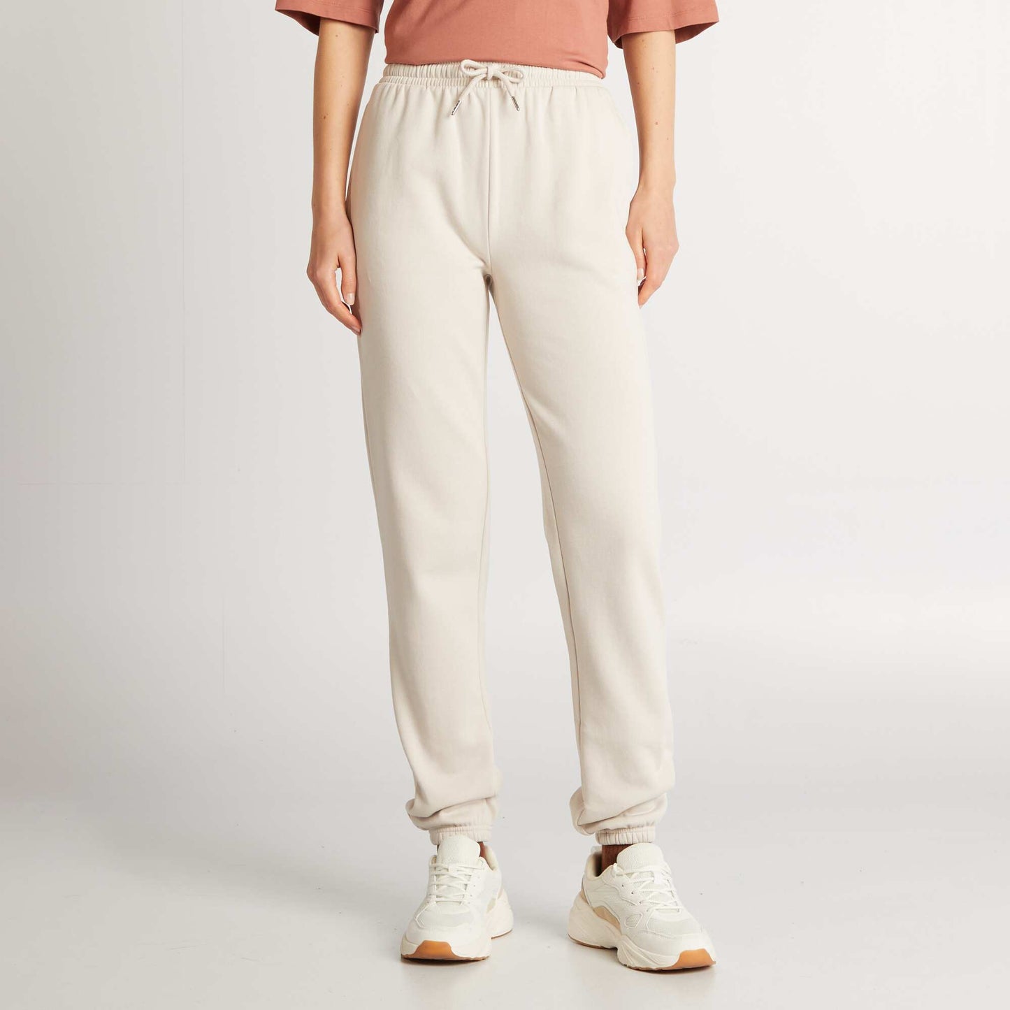 Jogging basique en molleton GRIS