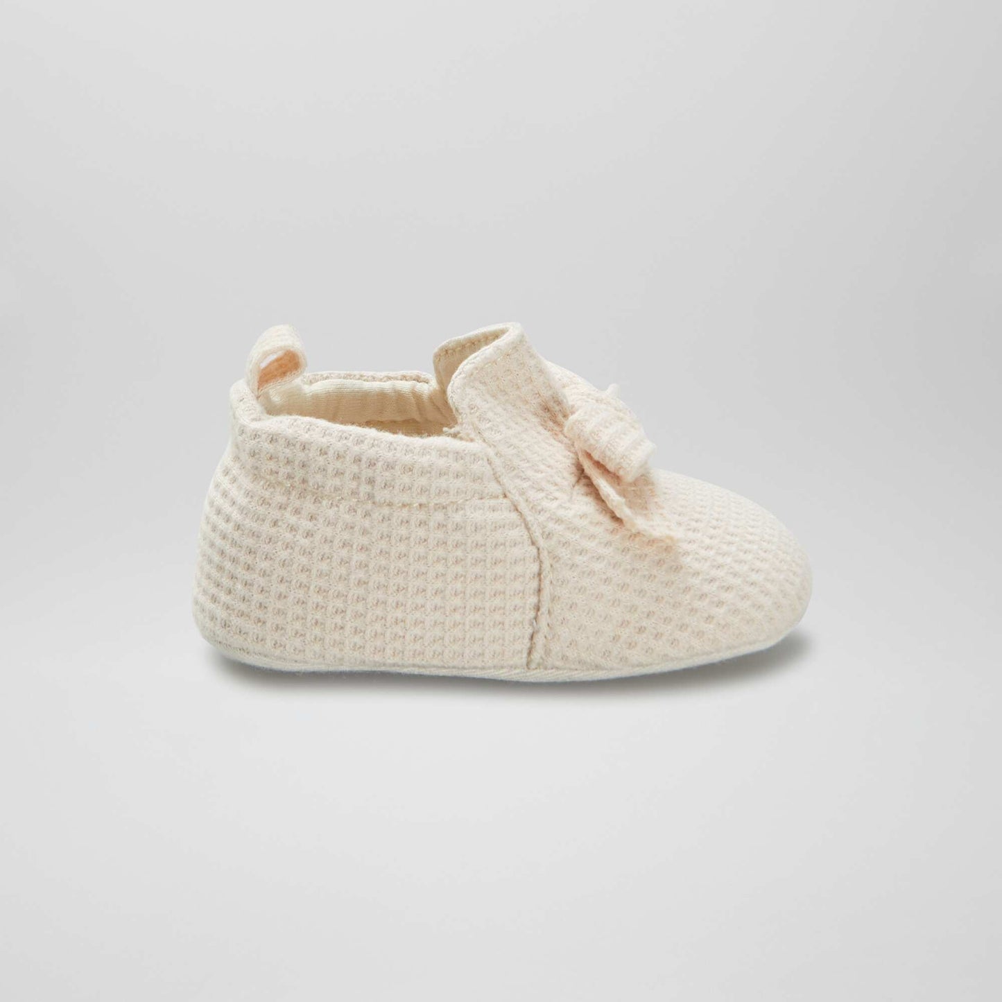 Chaussons en nid d'abeilles Beige