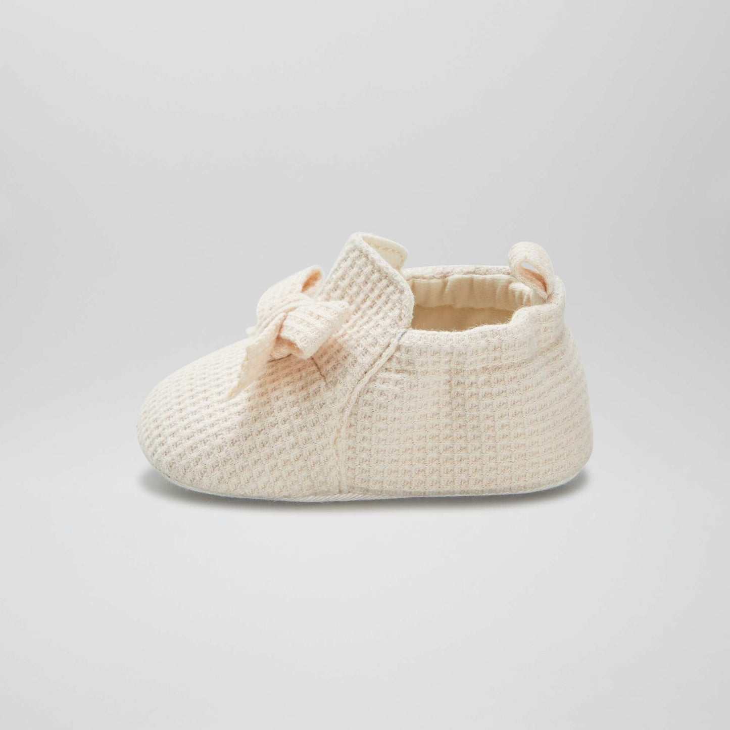 Chaussons en nid d'abeilles Beige