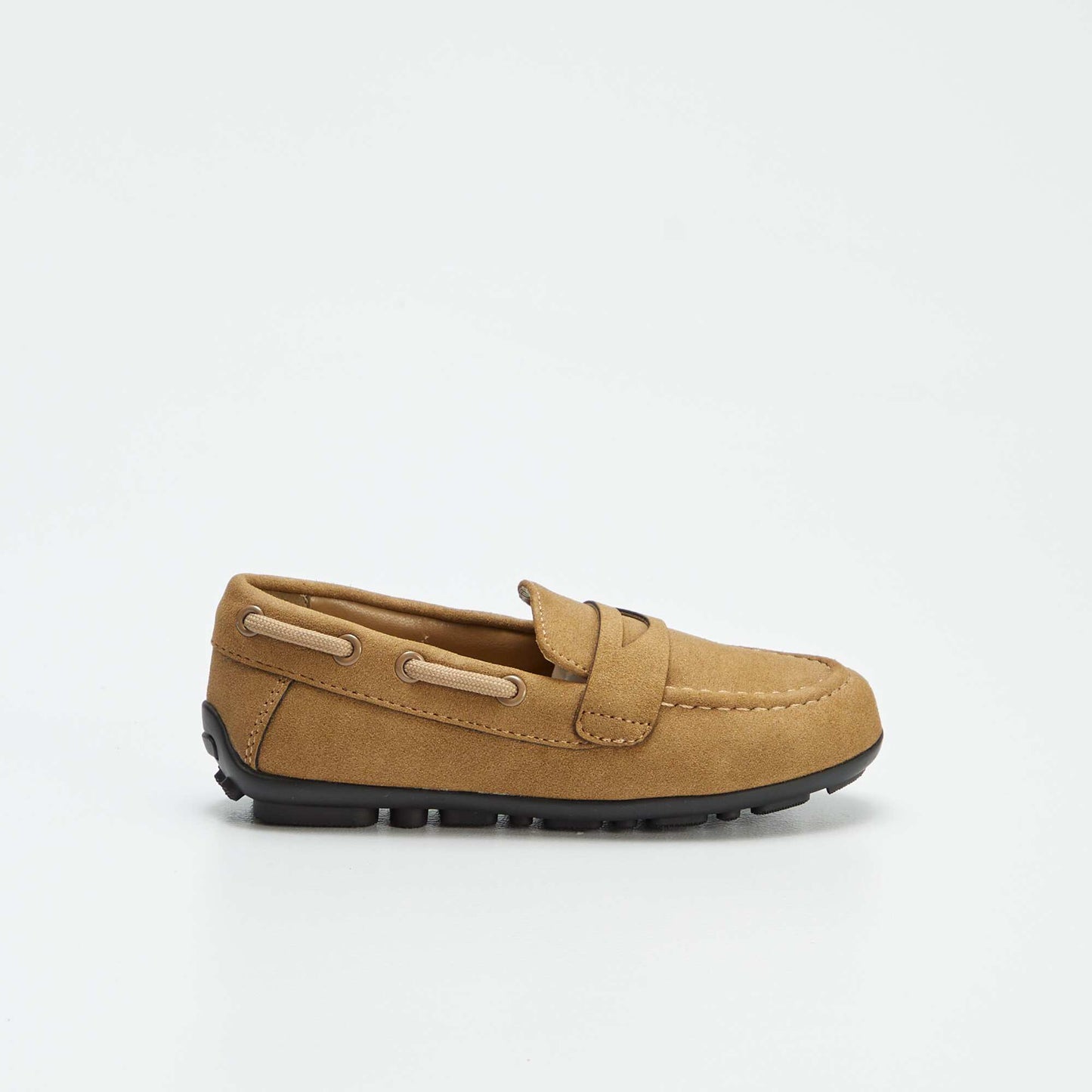 Mocassins bateaux unis Marron