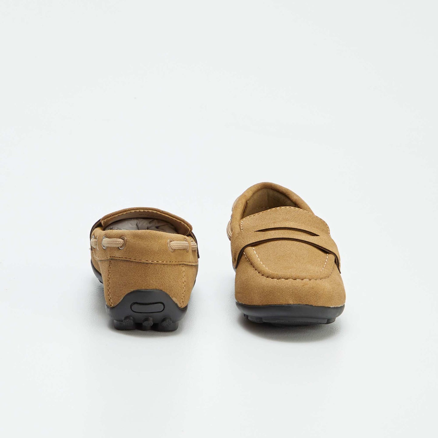 Mocassins bateaux unis Marron