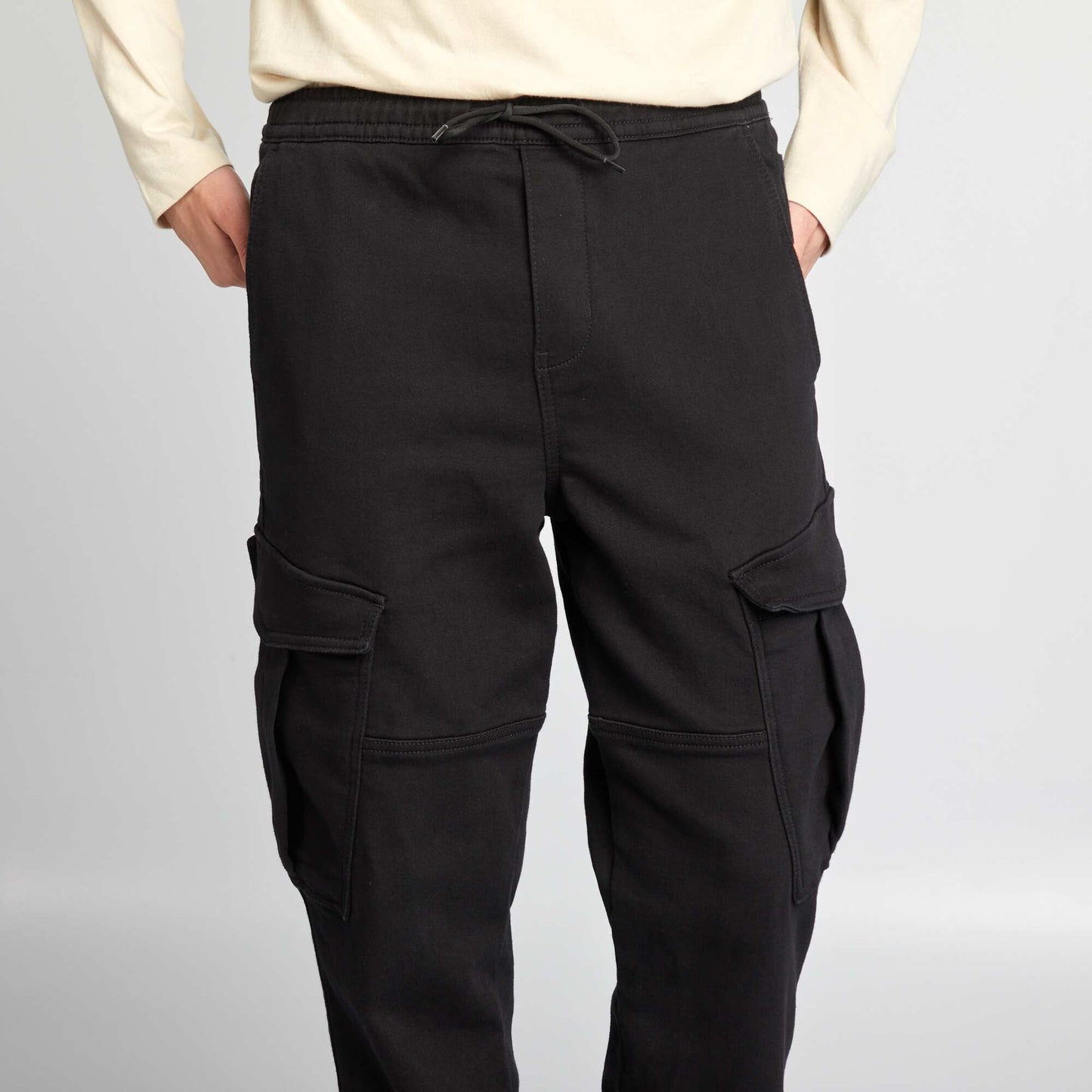 Jogging pantalon multipoche Noir