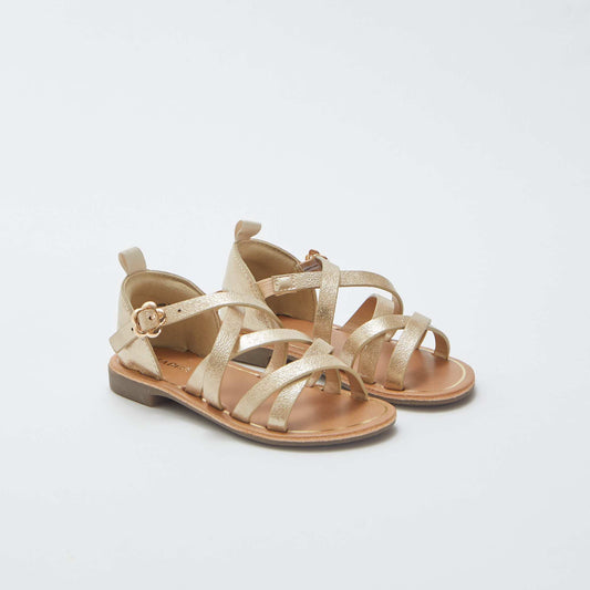 Sandales à multiples brides croisées DORé