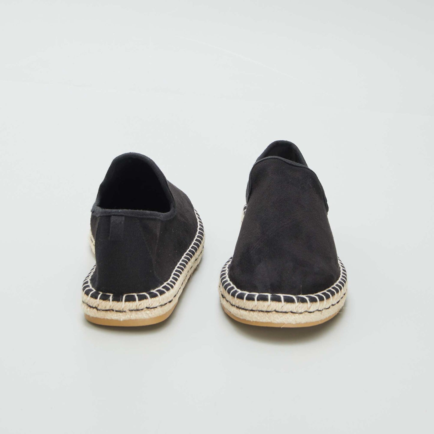 Espadrilles en suédine NOIR