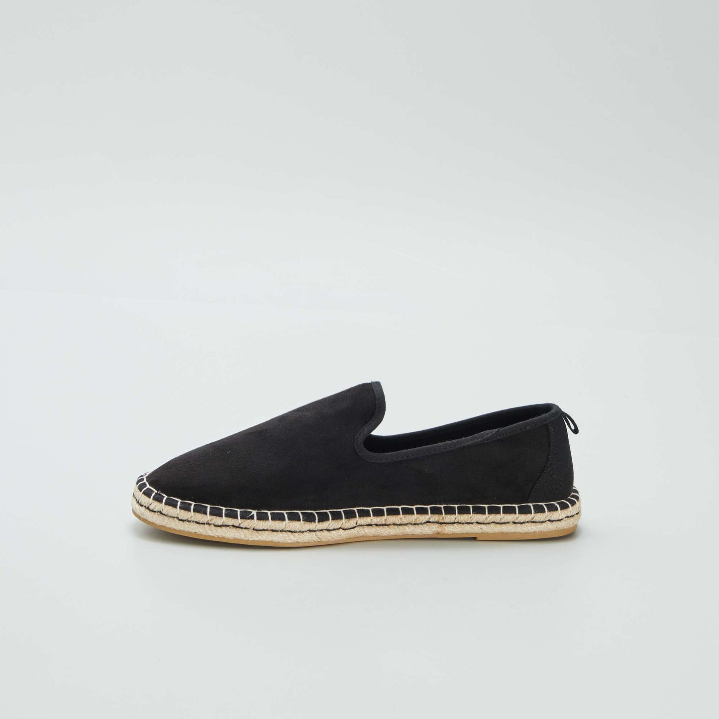 Espadrilles en suédine NOIR