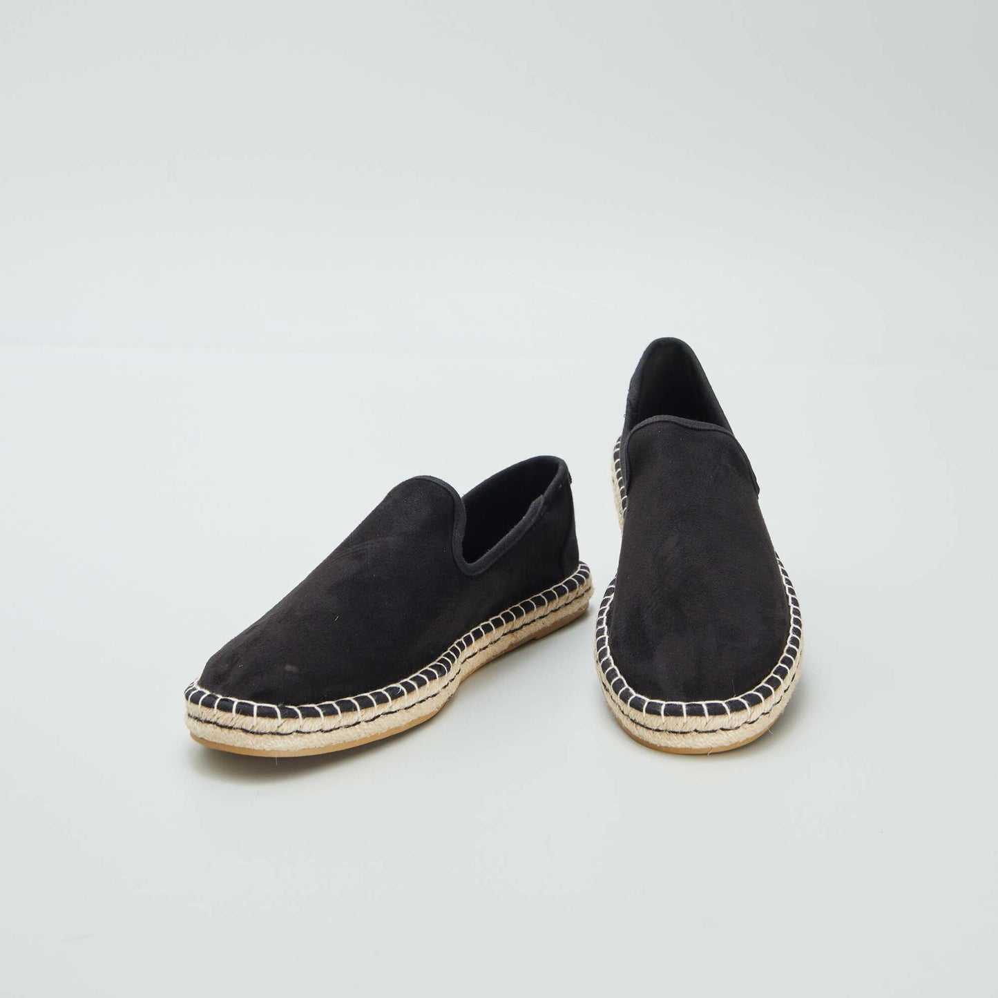 Espadrilles en suédine NOIR