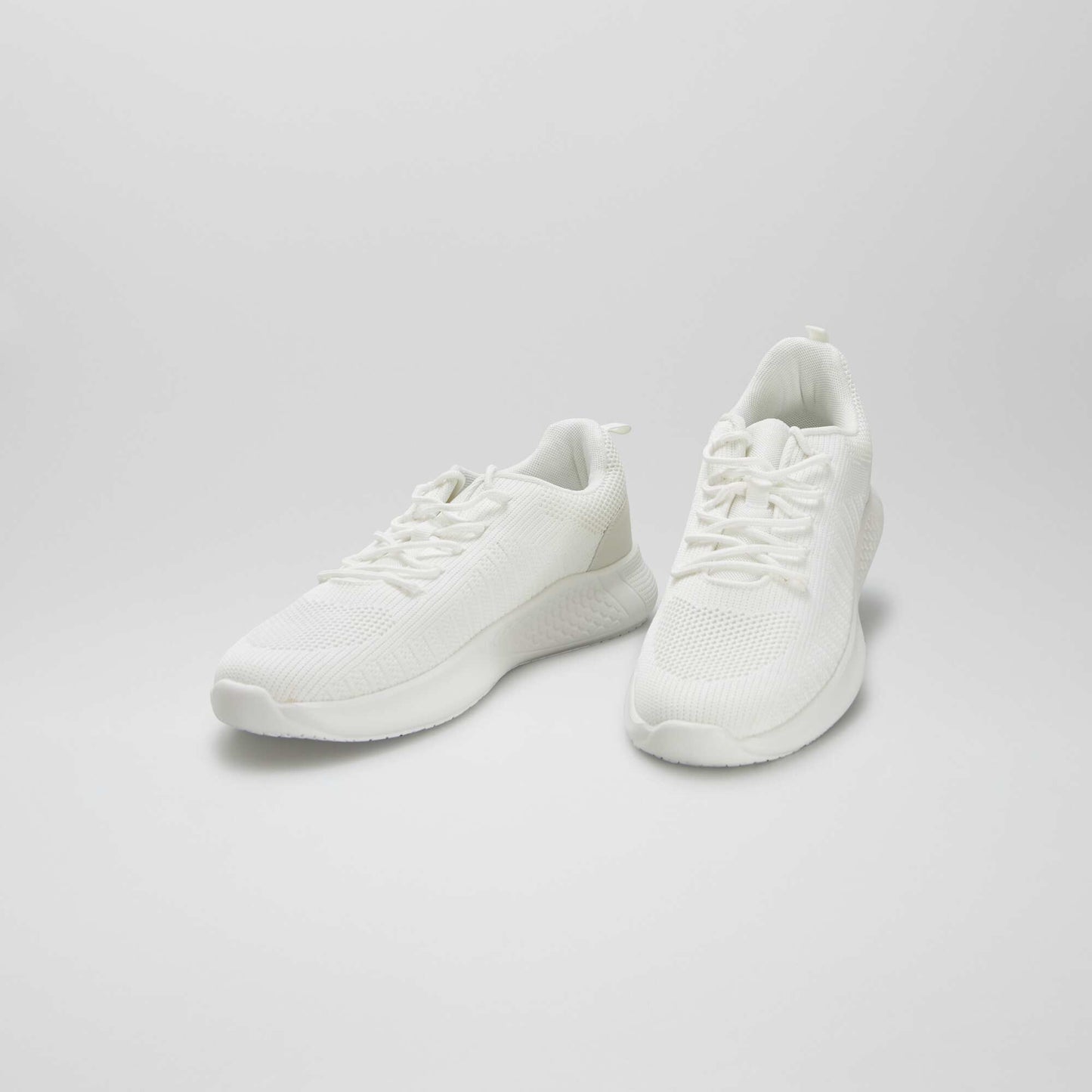 Baskets de sport en mesh Blanc