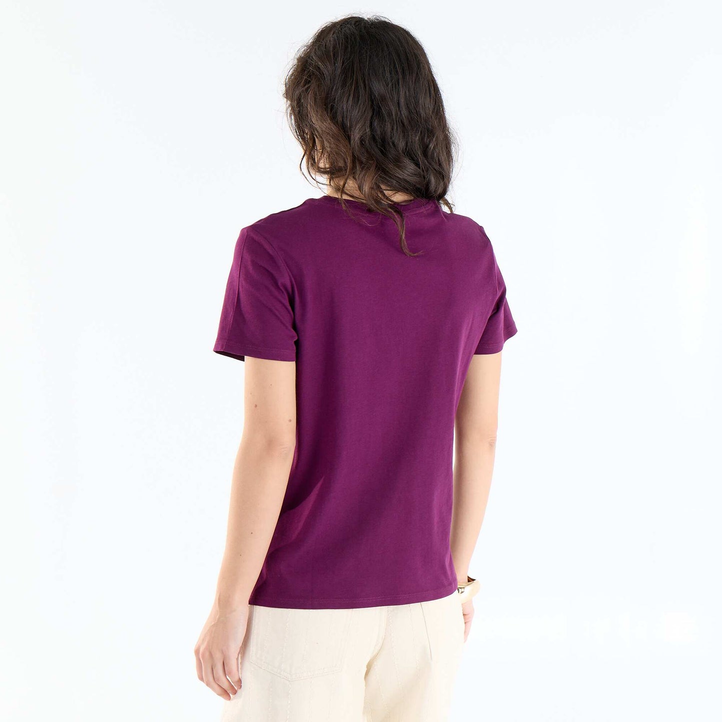 T-shirt imprimé VIOLET