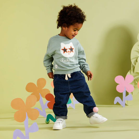 Jegging en jean BLEU
