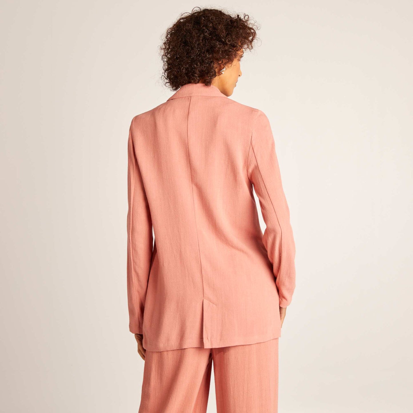 Veste tailleur en lin mélangé ROSE