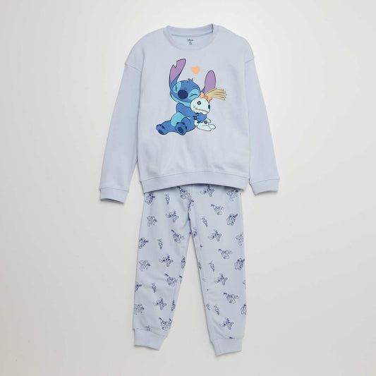 Ensemble pyjama 'Stitch' - 2 pièces Bleu