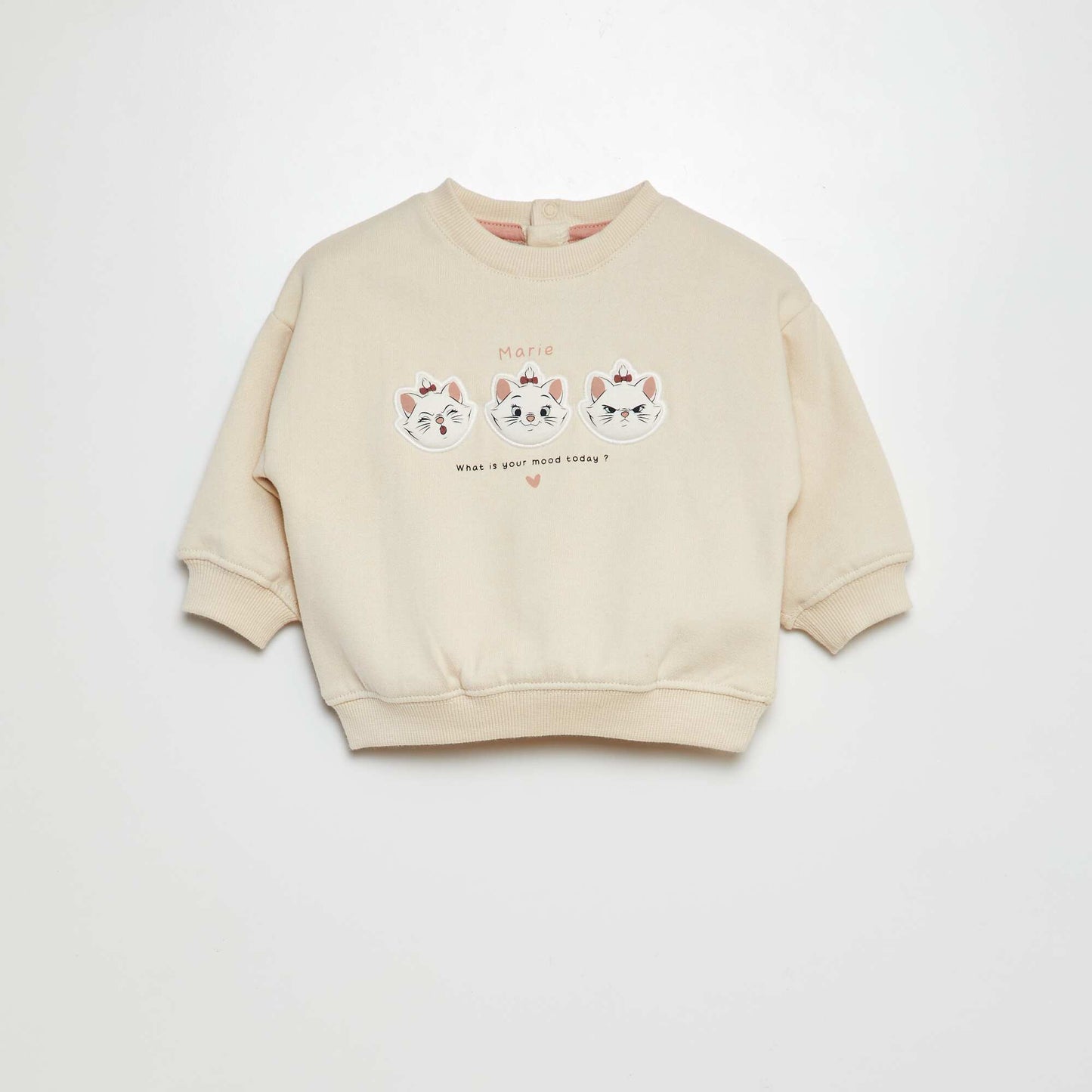 Sweat en molleton 'Disney' Ecru