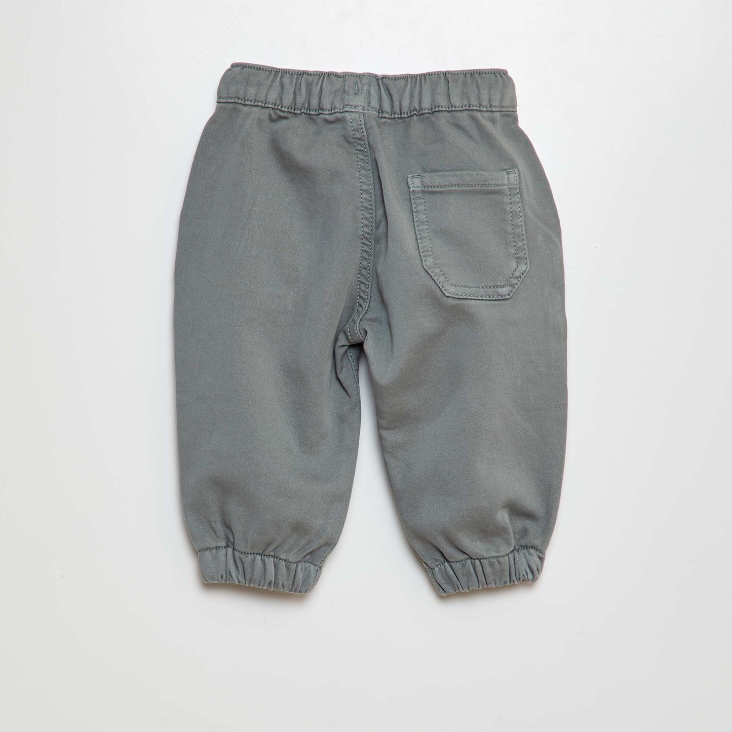 Pantalon jogging avec larges poches Bleu gris